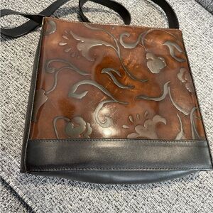 Alexander Italian Glazed Leather Bag